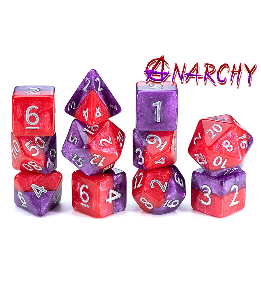 Halfsies Dice - Anarchy